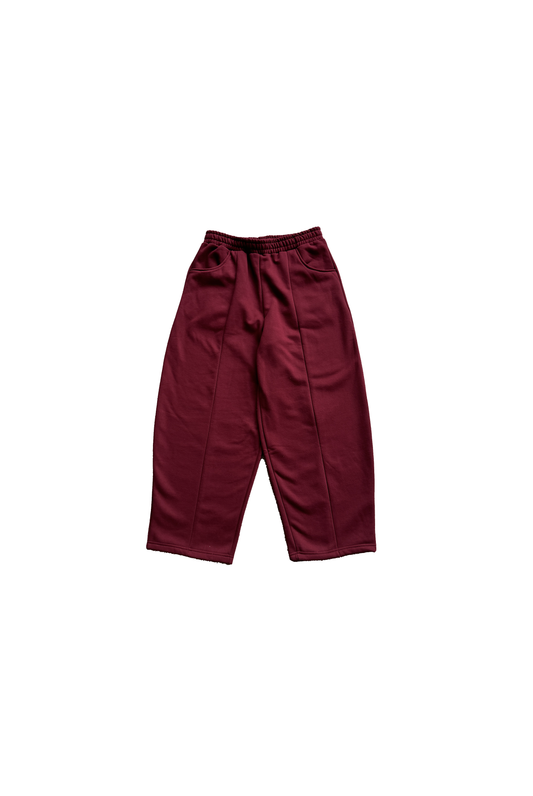 COMFY SWEATS - WINE RED