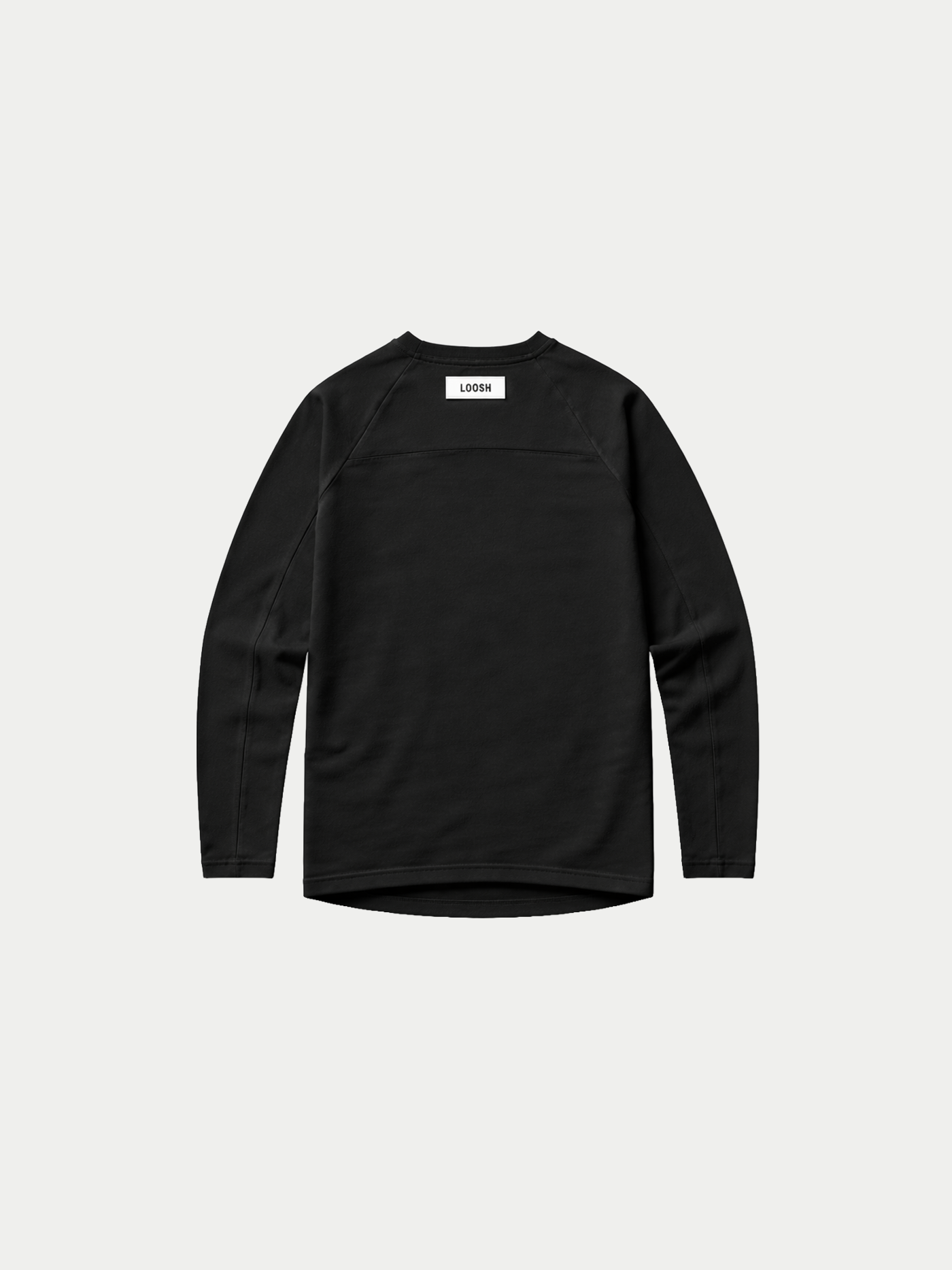 FITTED LONG SLEEVE - BLACK
