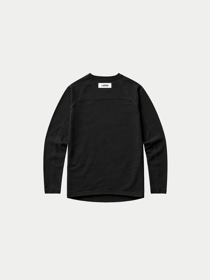 FITTED LONG SLEEVE - BLACK
