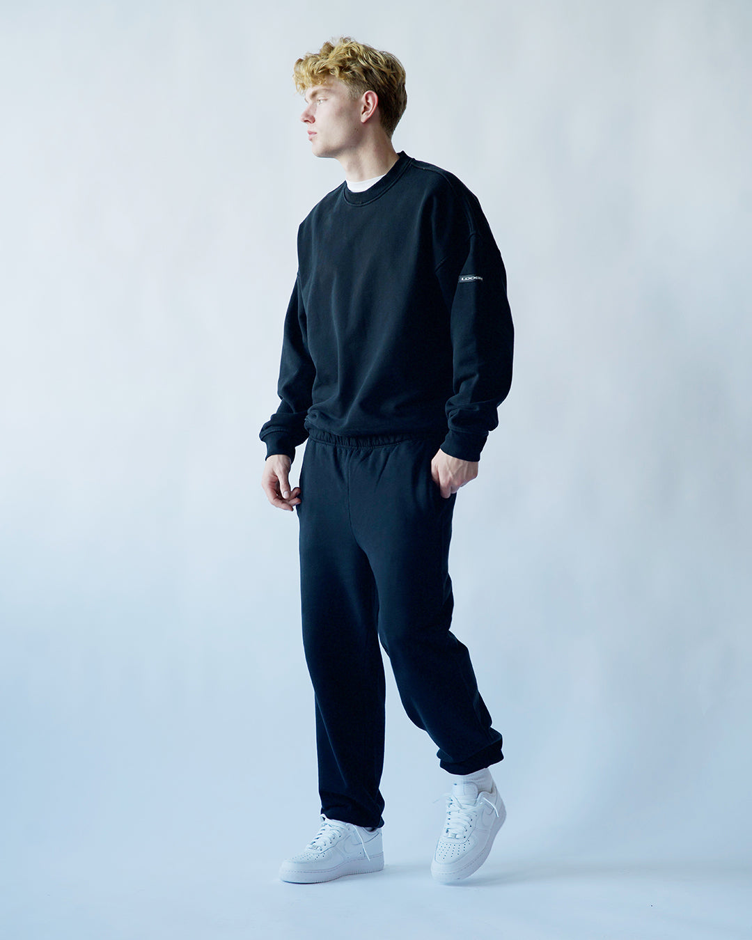 COZY SWEATPANTS - WASHED BLACK