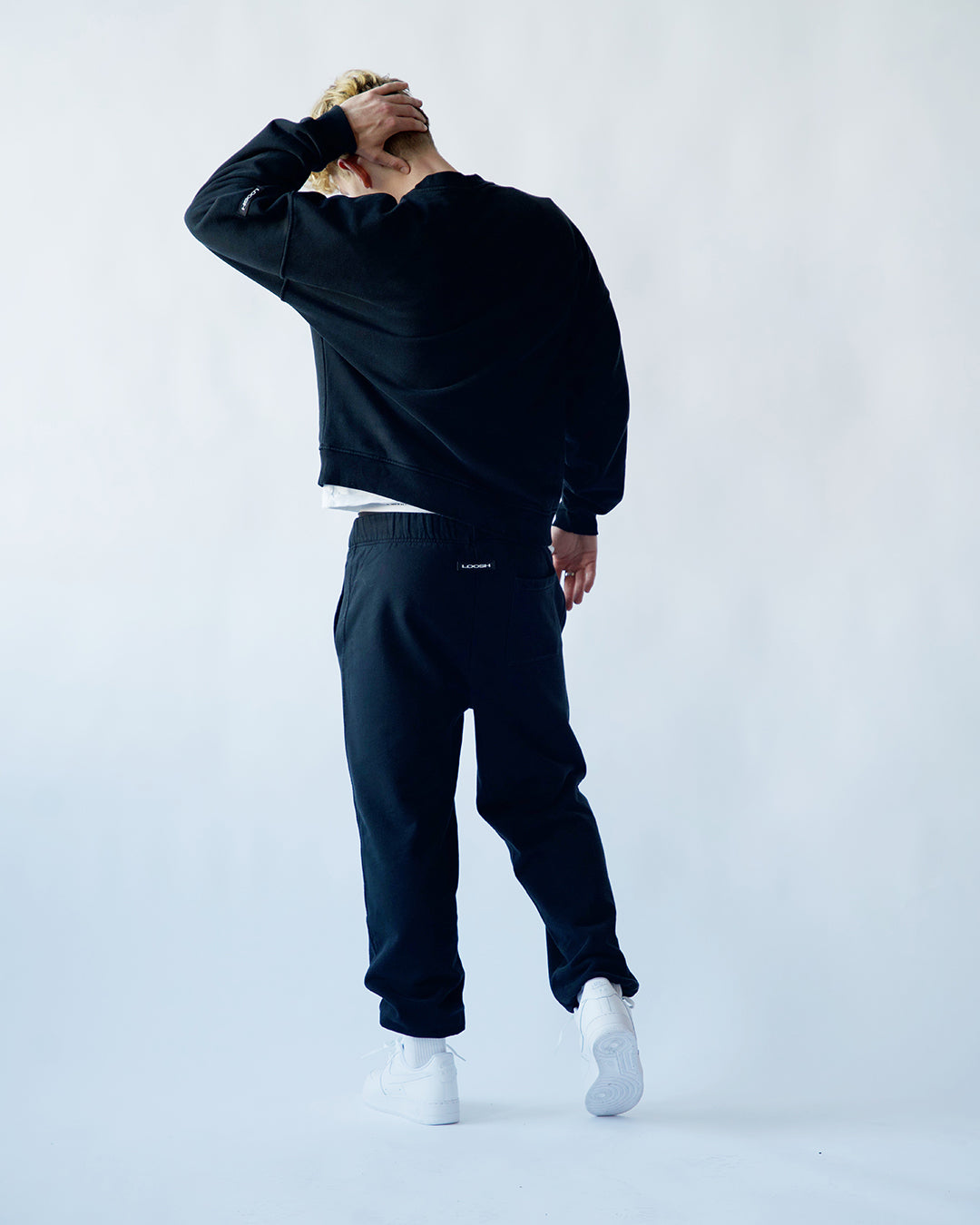 COZY SWEATPANTS - WASHED BLACK