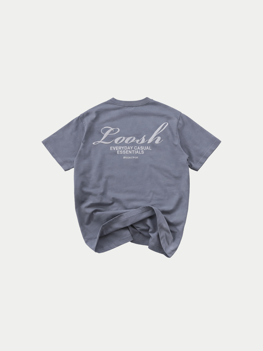 WASHED TEE - BEIGE GREY