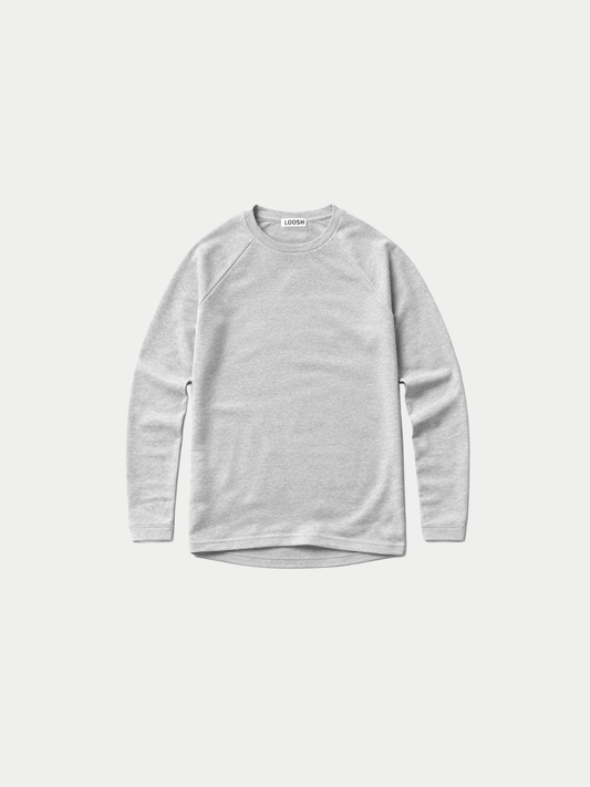 FITTED LONG SLEEVE - GREY