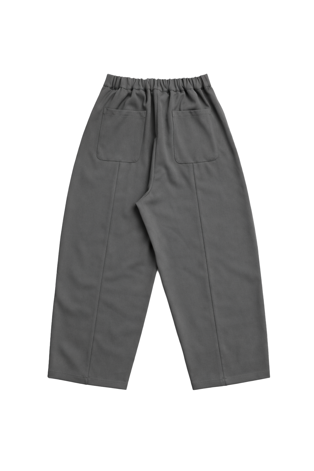 PLEATED PANTS - GREY