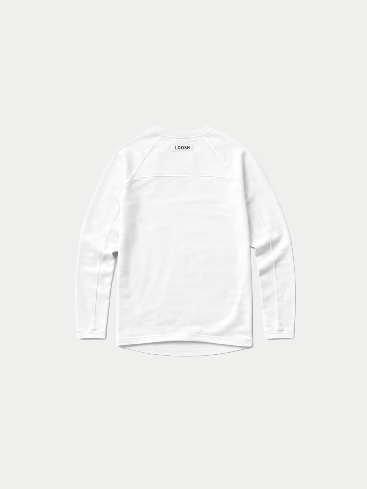 FITTED LONG SLEEVE - WHITE